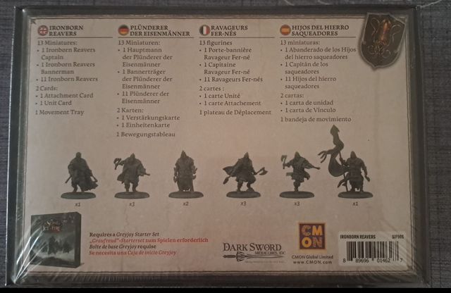 IRONBORN REAVERS - juego de tronos
