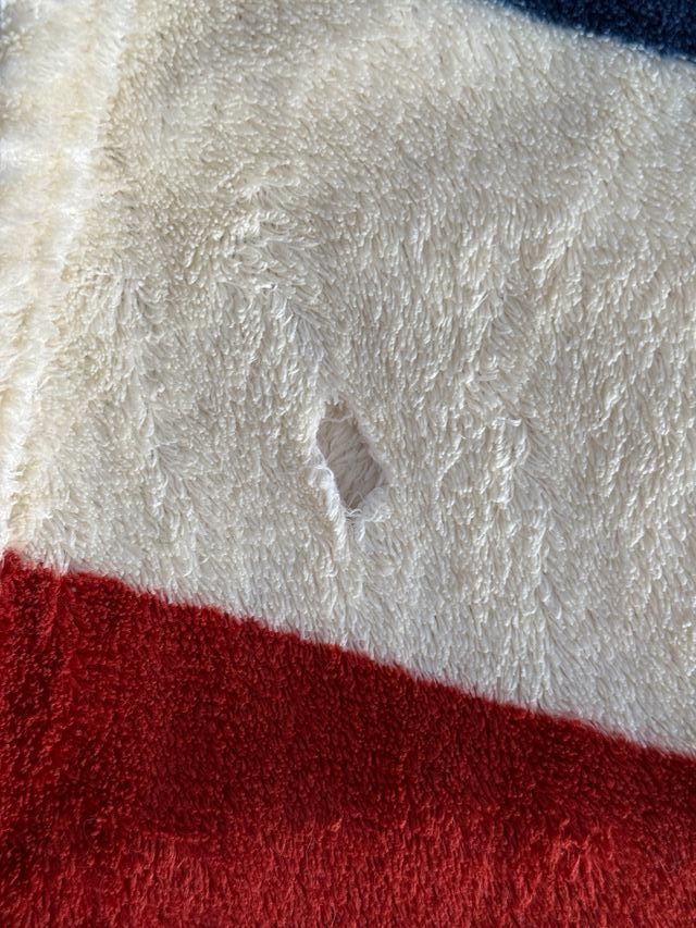 Manta estampado bandera EE.UU. 160x125 cm