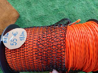 Fio helicoidal Vortex laranja roçadora