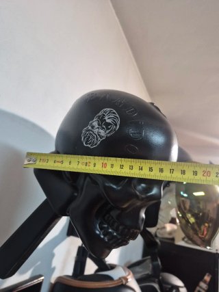 Soporte casco moto perchero