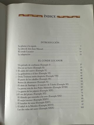El conde Lucanor ESO.