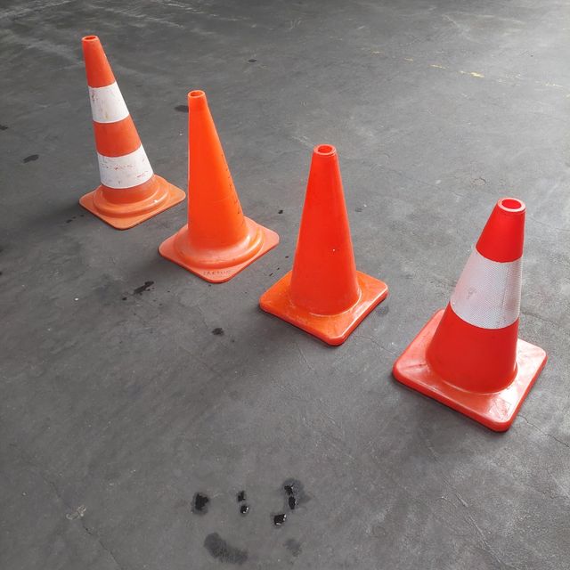 Cono señalizacion de obra