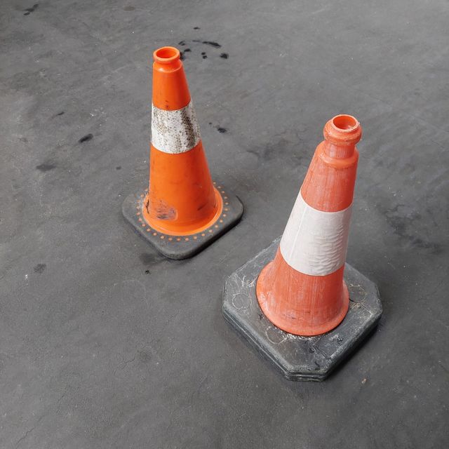 Cono señalizacion de obra