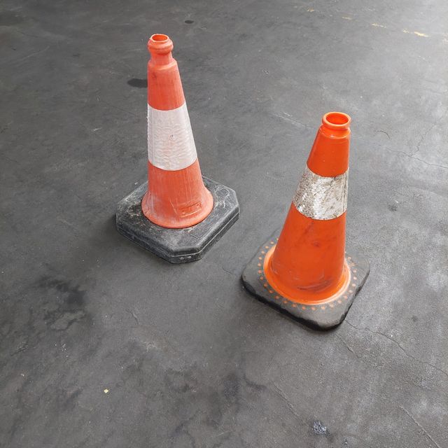 Cono señalizacion de obra