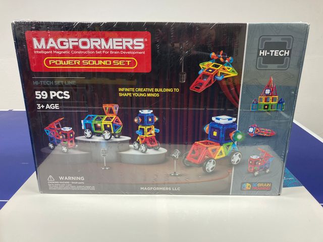 Set STEM Magformers Power Sound (59 pezzi)