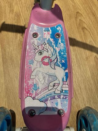 Patinete Niña Unicornio