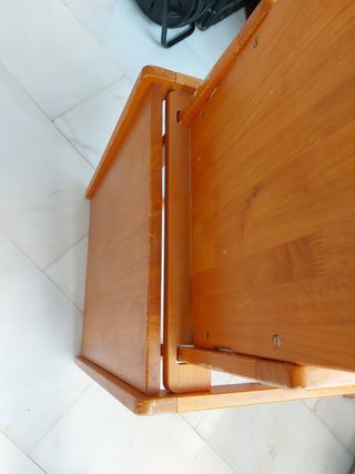 Trona madera 