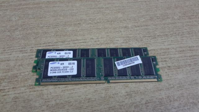 RAM DDR SAMSUNG 512 MEGAS M368L6523CUS-CCC (2 MODU