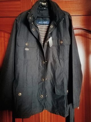Parka de Armani Jeans negra