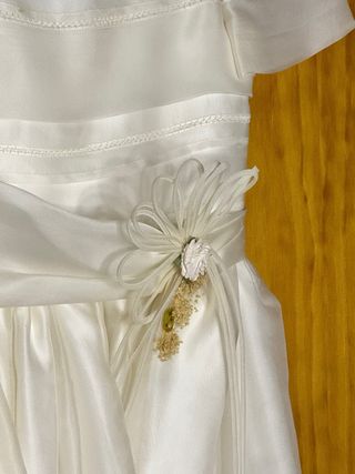 Vestido de comunión de niña