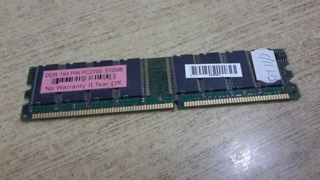 RAM DDR 256 MEGAS (3 MODULOS PC 2700) SAMSUNG