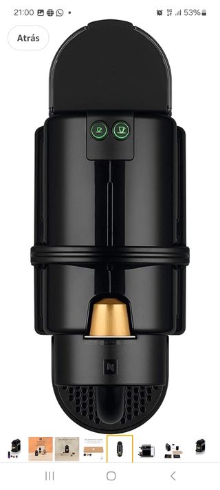 Cafetera Nespresso DeLonghi