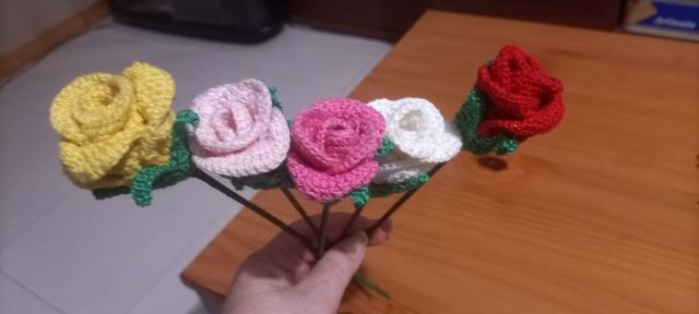Flores de ganchillo 