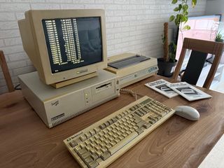 Ordenador vintage Twinhead superset 400 CPU 80286