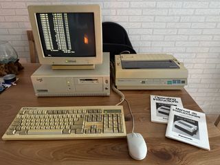 Ordenador vintage Twinhead superset 400 CPU 80286