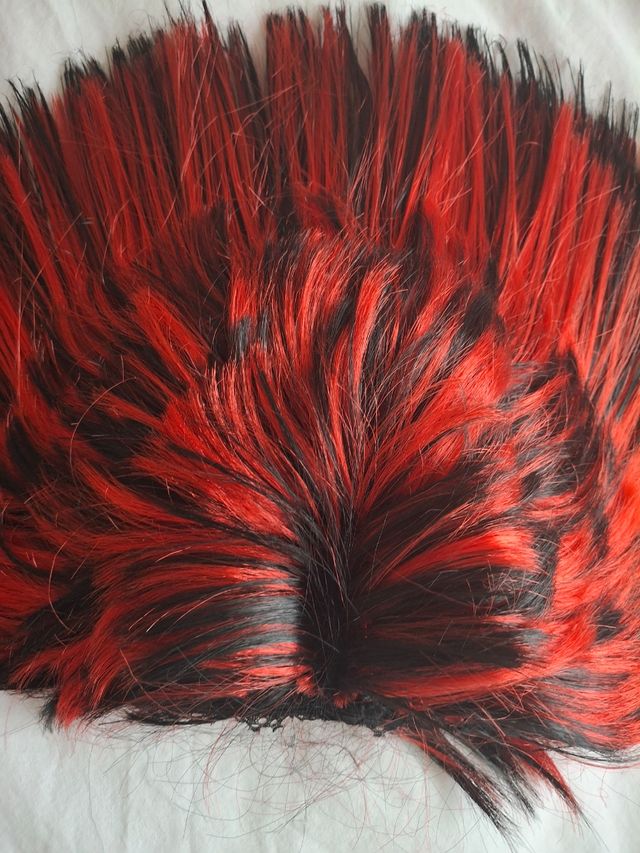 Peluca cresta punk