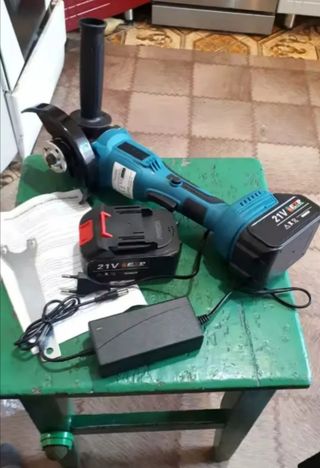 Amoladora 125mm brussless 21V NUEVO