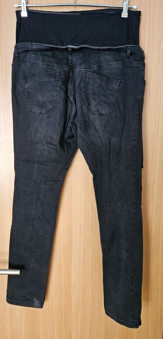 Pantalon vaquero negro premama 