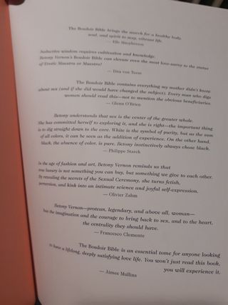 Boudoir Bible, Sex Guide