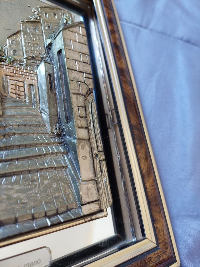 Quadri a specchio, argento 925