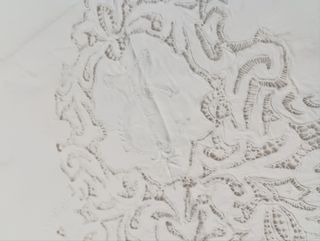 Sabana y almohada antiguas algodon