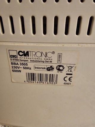 Macchina per il pane Clatronic BBA 3505