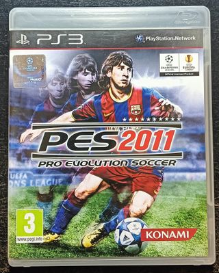 Videojuego PES2011. Pro Evolution Soccer 2011. PS3