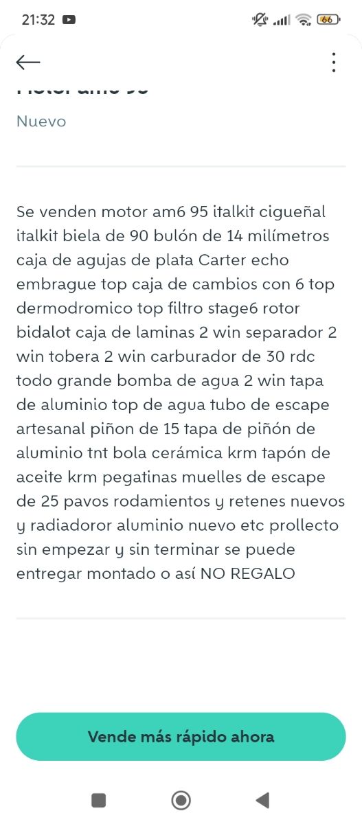 Motor am6 95 italkit 