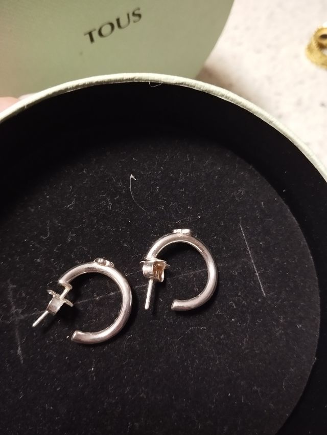 pendientes Tous plata