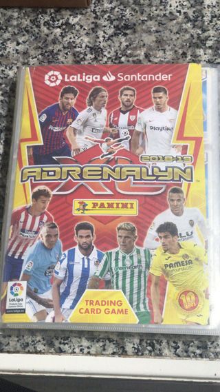 Album de cromos completo adrenalyn XL 18/19