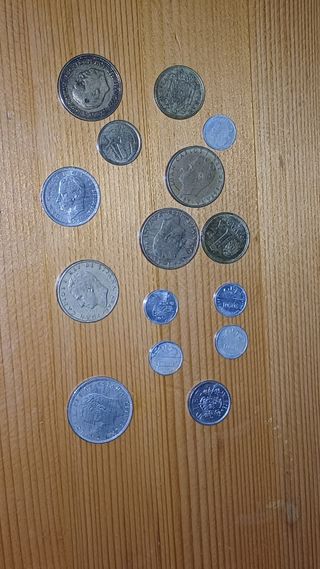 MONEDAS ANTIGUAS DE LAS PESETAS