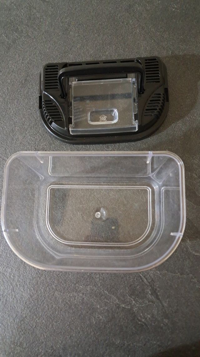 Pecera con asa Plástico