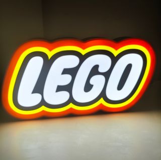 Candeeiro luz de presença LED Lego com interrupto