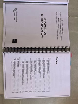 Libros de Fundamentos de Programación UNED