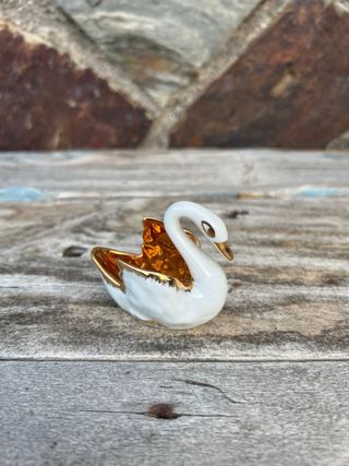 SALERO ANTIGUO PORCELANA LIMOGES