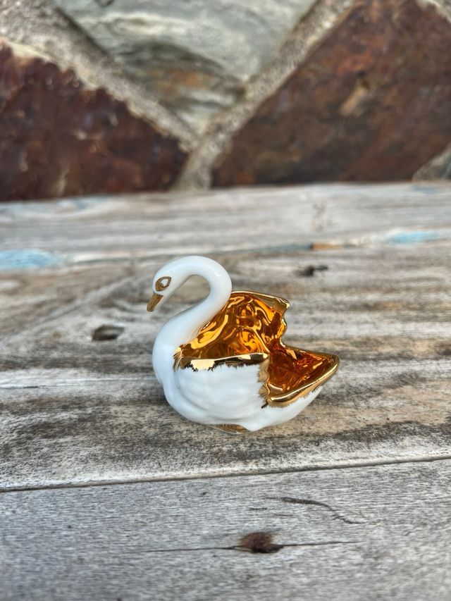 SALERO ANTIGUO PORCELANA LIMOGES