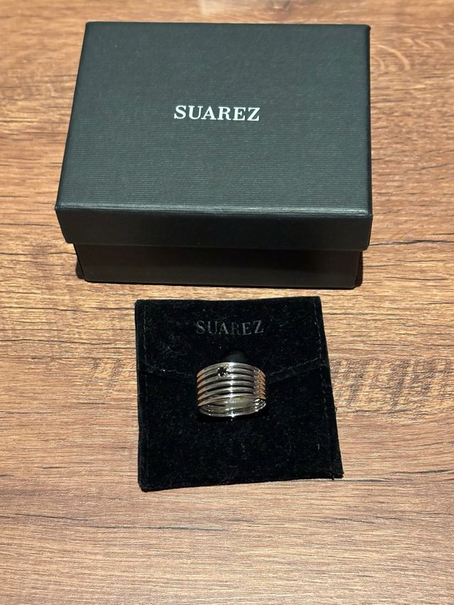 Anillo suarez plata