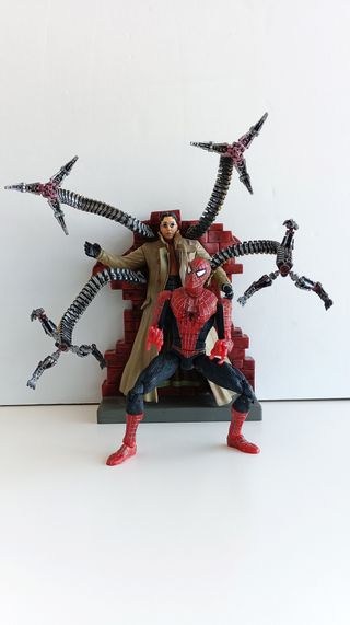 Toy Biz Spiderman 2 Battle Attack 2004