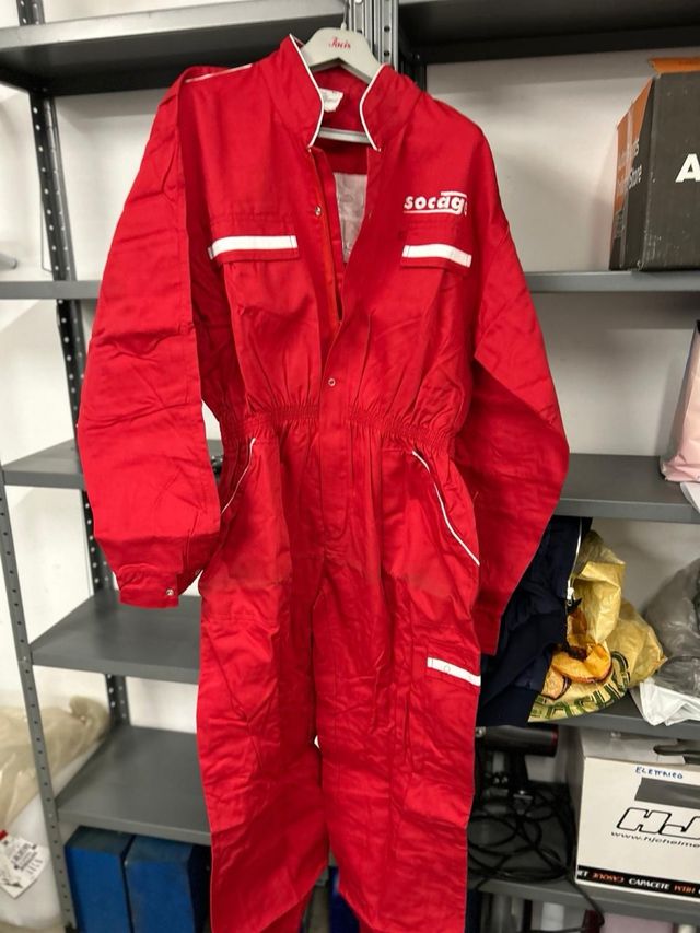 Tuta da meccanico  guanti antiscivolo