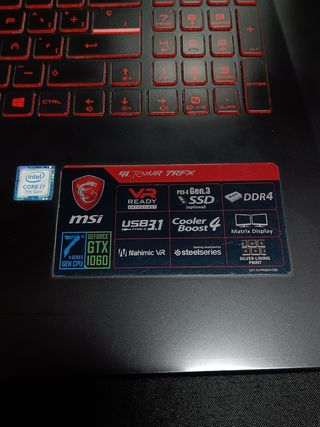 MSI GL72MVR 7RFX