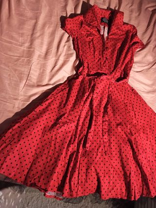 Vestido pin Up 