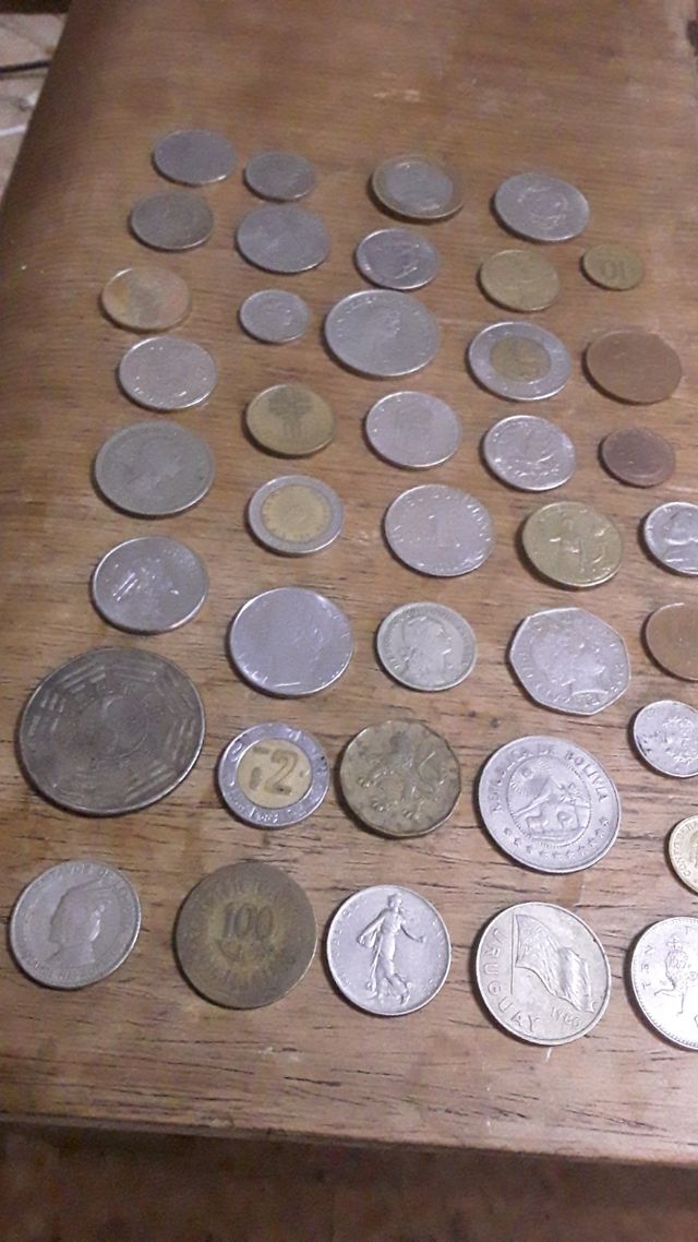 Lote de 40 monedas
