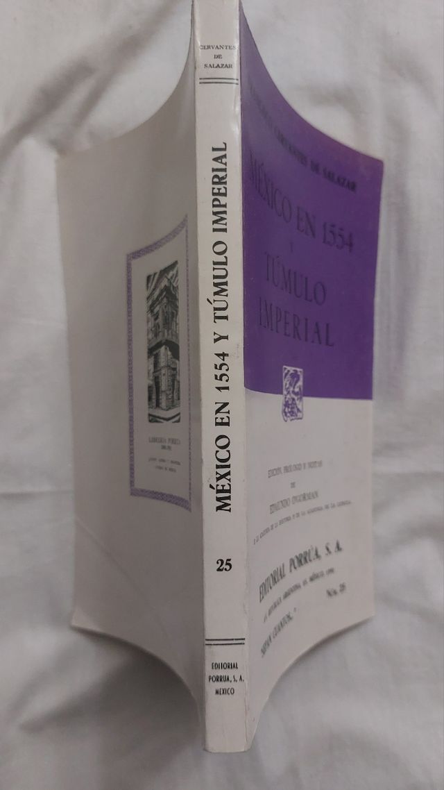 México en 1554 y Túmulo imperial