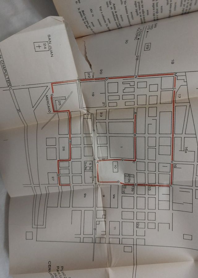 México en 1554 y Túmulo imperial