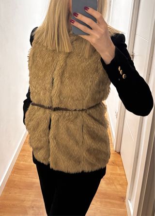 Chaleco de pelo