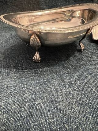 AZUCARERO Y CUCHARA PLATA ARG1.000