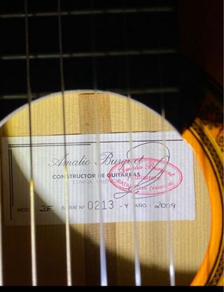 GUITARRA AMALIO BURGUET 2F