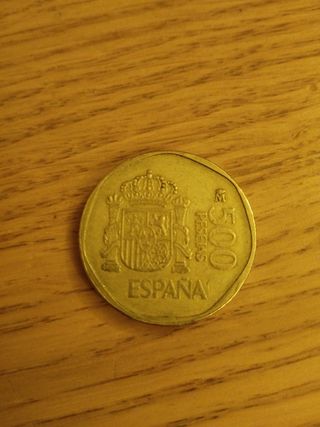 Moneda de 500 pesetas 