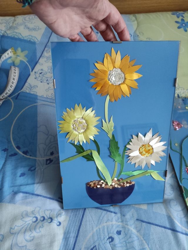 Coppia di cornici a giorno