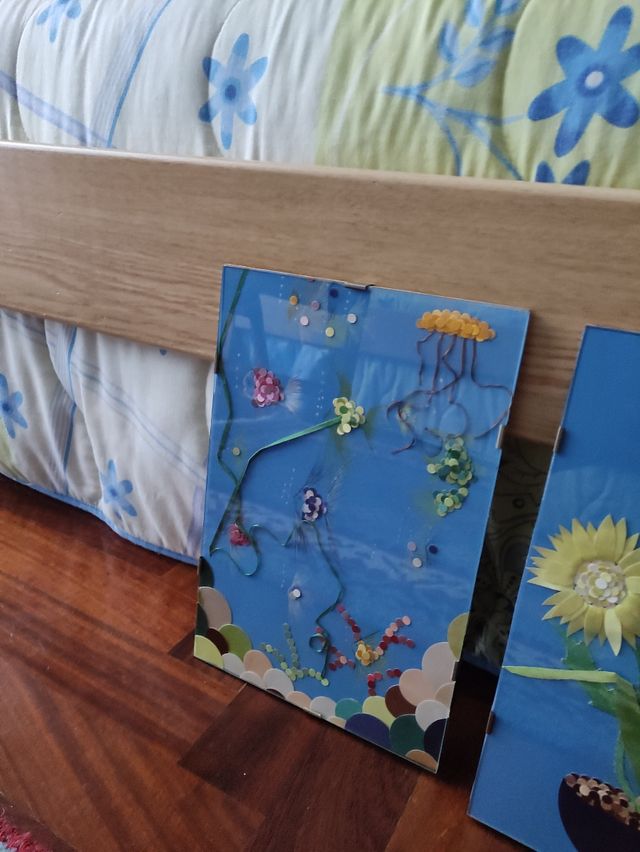 Coppia di cornici a giorno